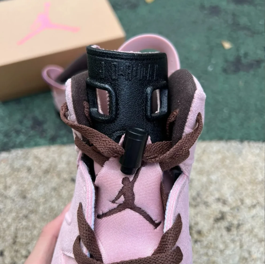 A Ma Maniere x Air Jordan 6 SP Black Smokey Mauve Shoes Sneaker by Air Jordan