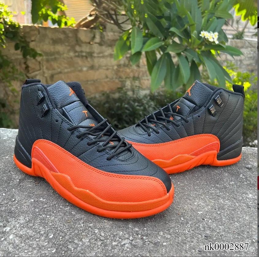 Air Jordan 12 Brilliant Orange Shoes Sneakers by Air Jordan