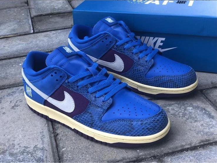 Dunk Low Undefeated 5 On It Dunk vs. AF1 Shoes Sneakers by Air Jordan