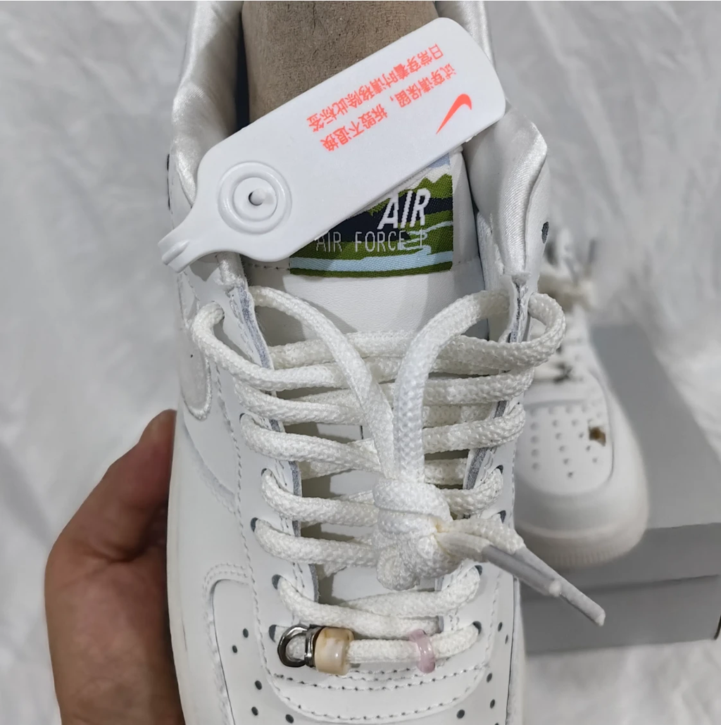 Air Force 1 Chenille Swoosh Year Of The Horse Shoes Sneaker by Air Jordan