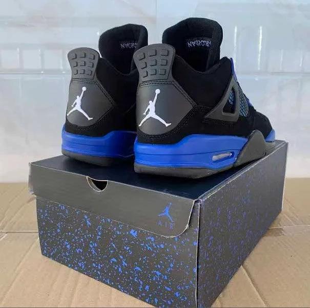 Air Jordan 4 Retro Game Royal Shoes Sneakers by Air Jordan