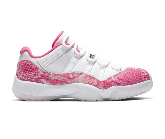 AJ 11 Low Pink Snakeskin Shoes Sneakers by Air Jordan