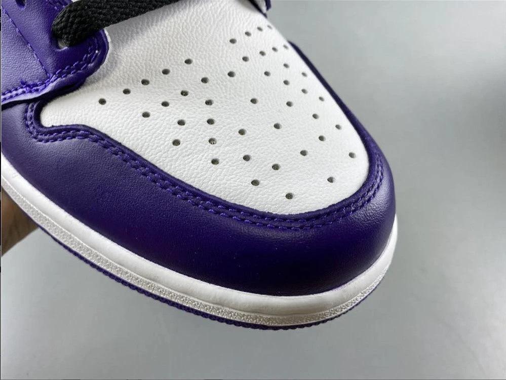 Air Jordan 1 Retro High Court Purple White Shoes Sneakers by Air Jordan