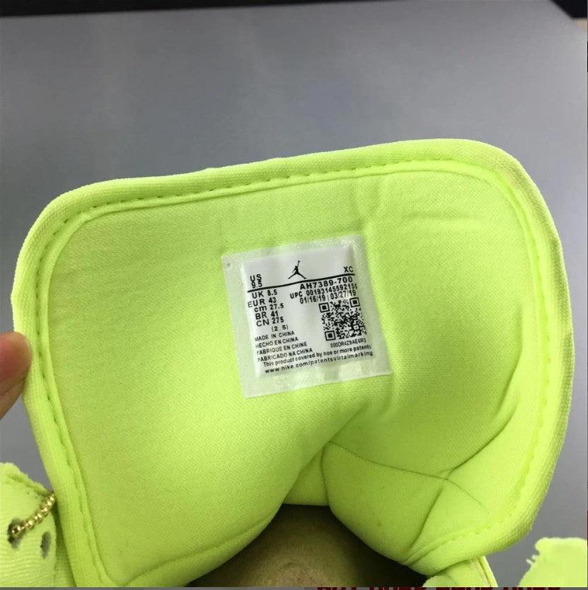 Air Jordan 1 Retro High Barely Volt Shoes Sneakers by Air Jordan