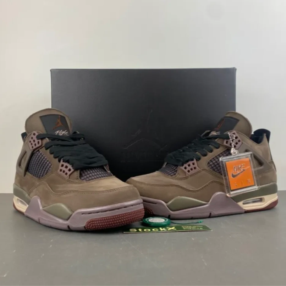 A Ma Maniére x Air Jordan 4 Retro ‘Dark Mocha’ Shoes Sneakers by Air Jordan