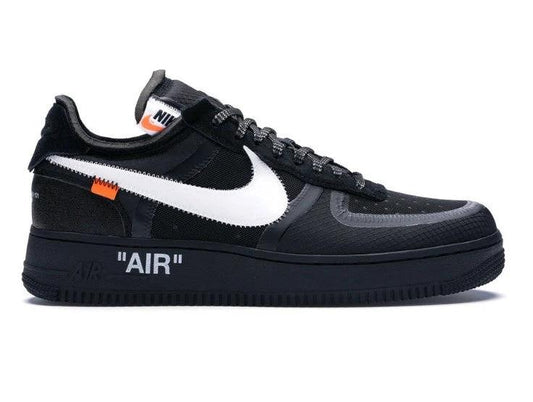 Air Force 1 Low Off-White Black White Shoes Sneakers by Air Jordan