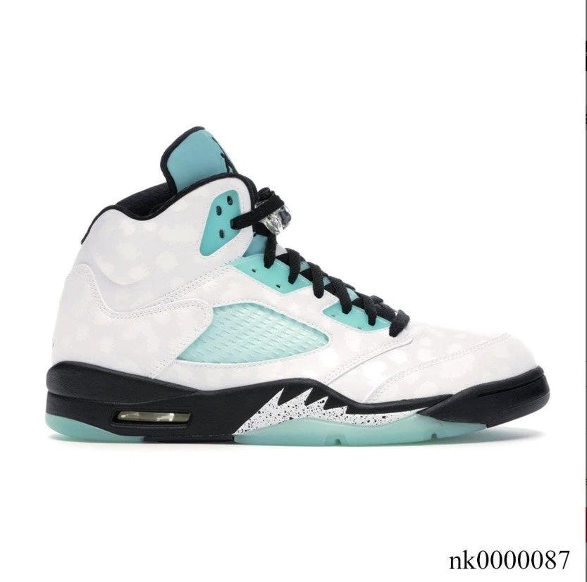 Air Jordan 5 Retro Island Green Shoes Sneakers by Air Jordan