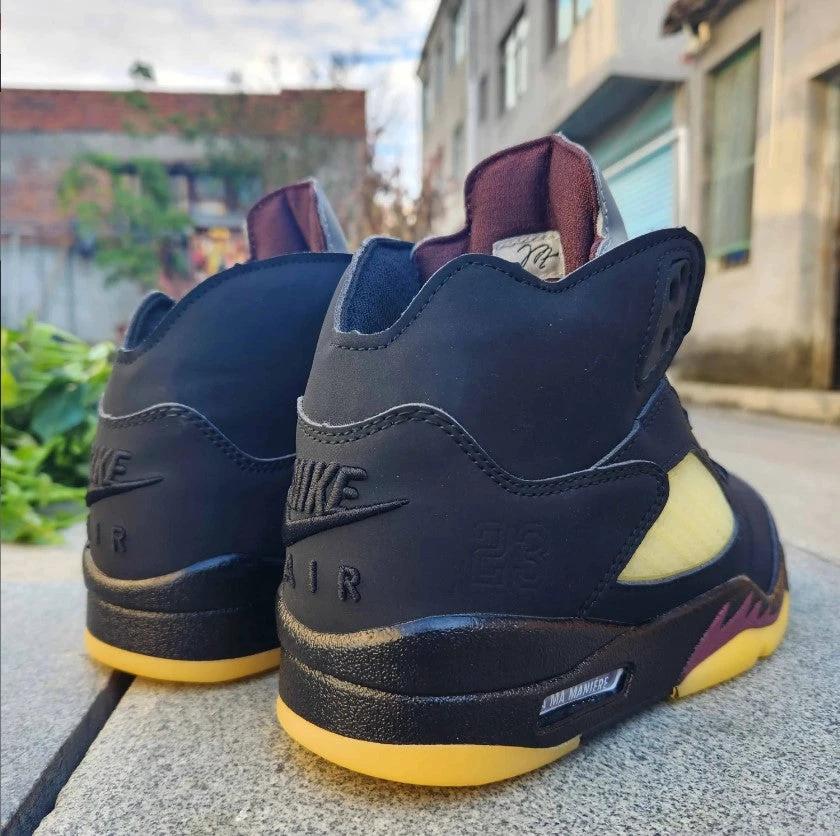 A Ma Maniére x AJ 5 BlackBurgundy Crush by Air Jordan