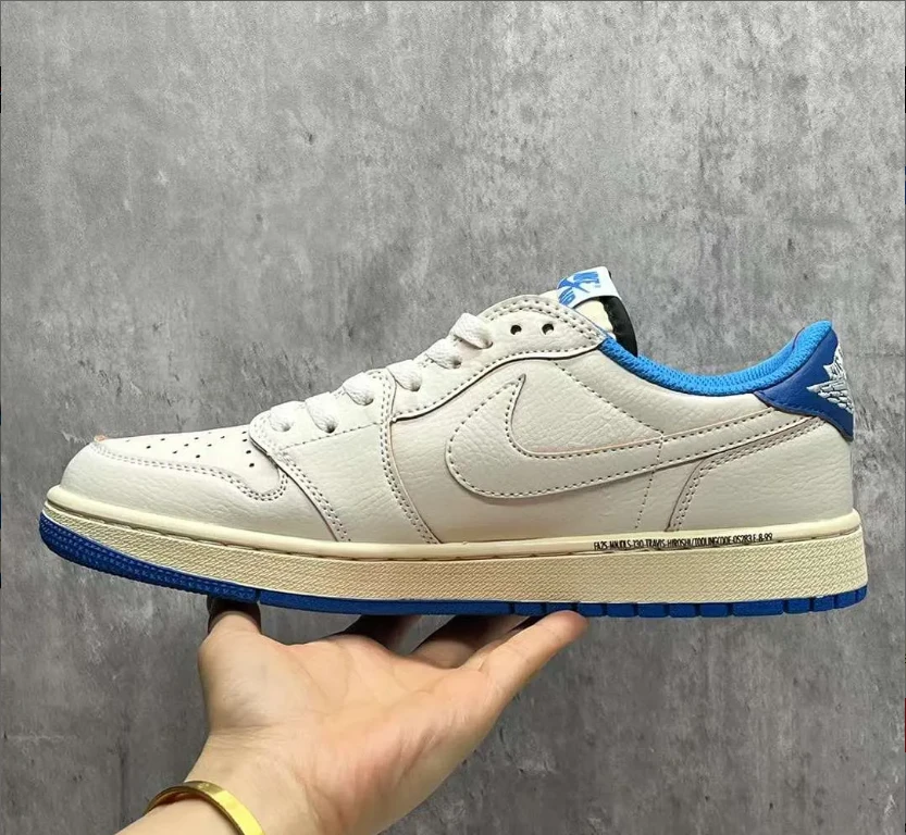 Travis Scott x Fragment x AJ 1 Low 2025 Shoes Sneakers by Air Jordan