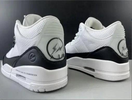 Fragment x AJ 3 White Black Shoes Sneakers by Air Jordan