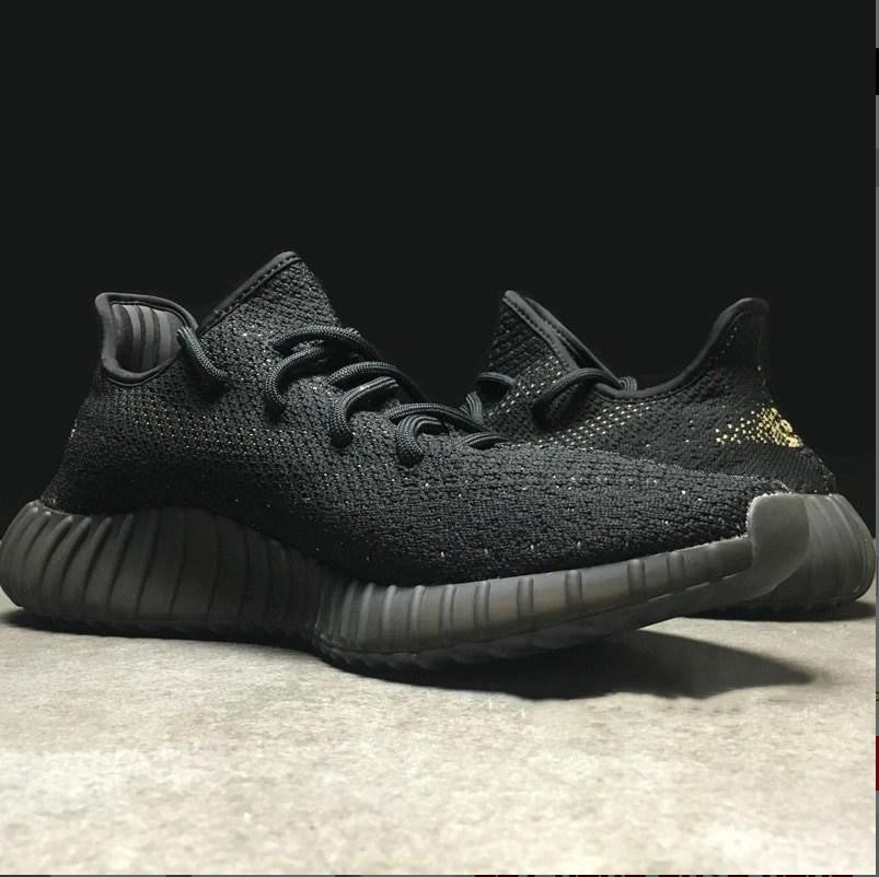 Yeezy Boost 350 V2 Core Black Green Shoes Sneakers by Air Jordan