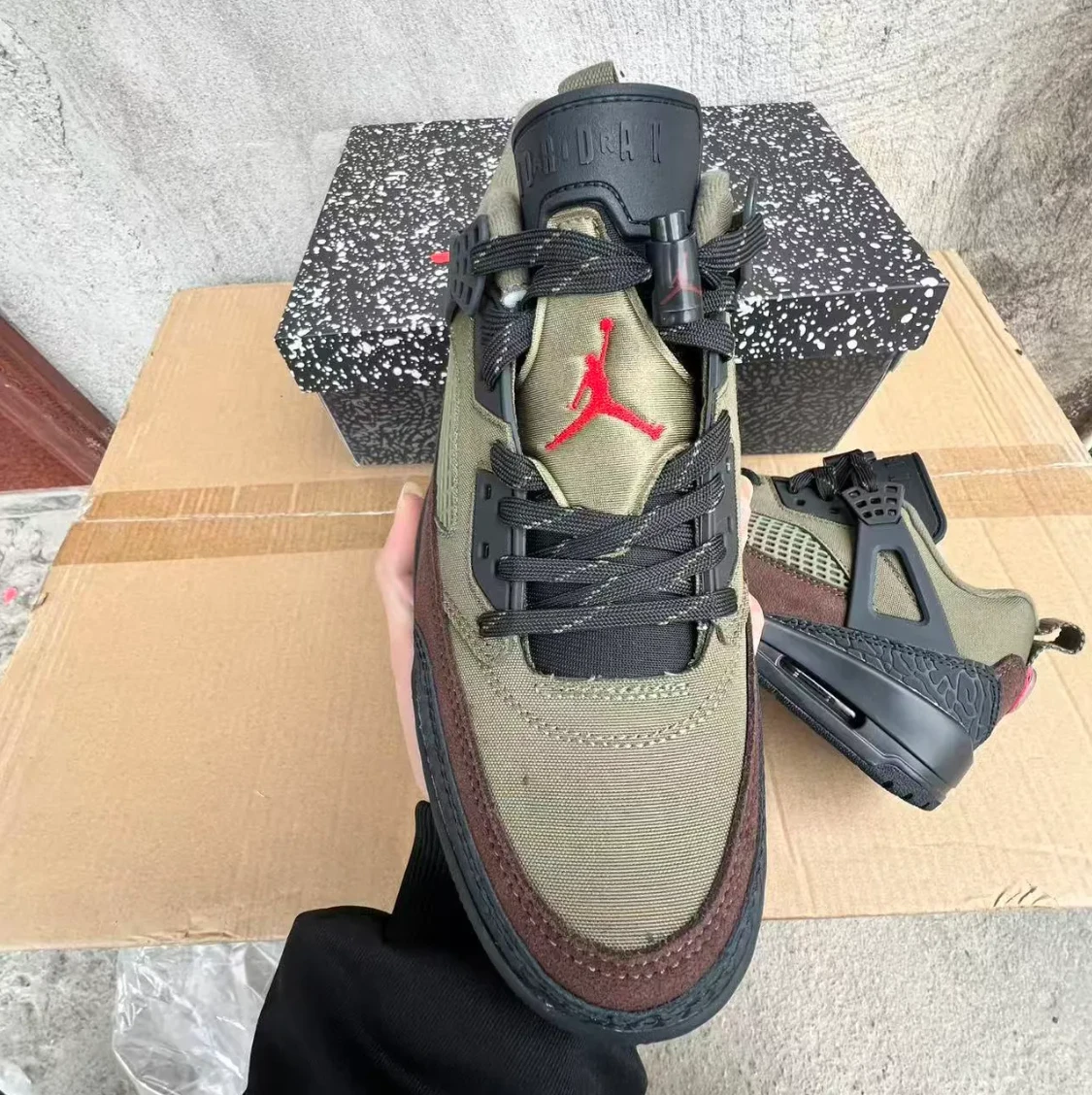 JD Spiz’ike Low Beef And Broccoli Shoes Sneakers by Air Jordan