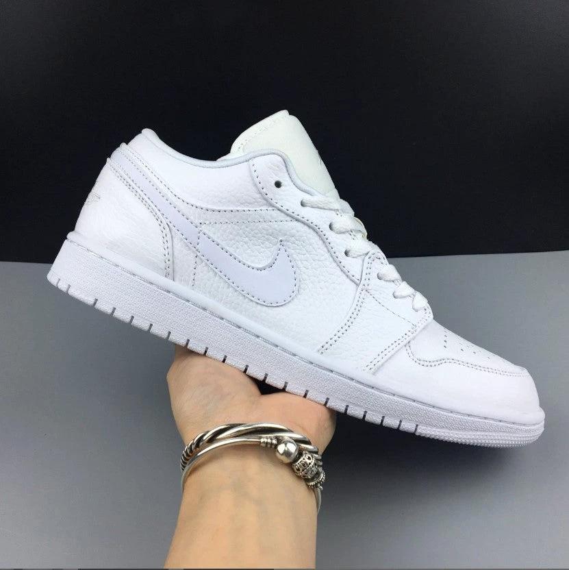 Air Jordan 1 Low Triple White (2019) Shoes Sneakers by Air Jordan