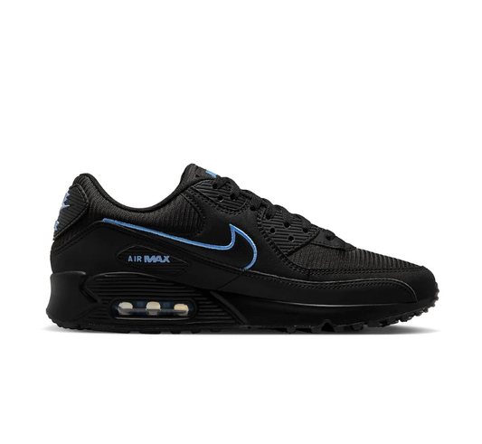 Air Max 90 Black University Blue Shoes Sneakers by Air Jordan