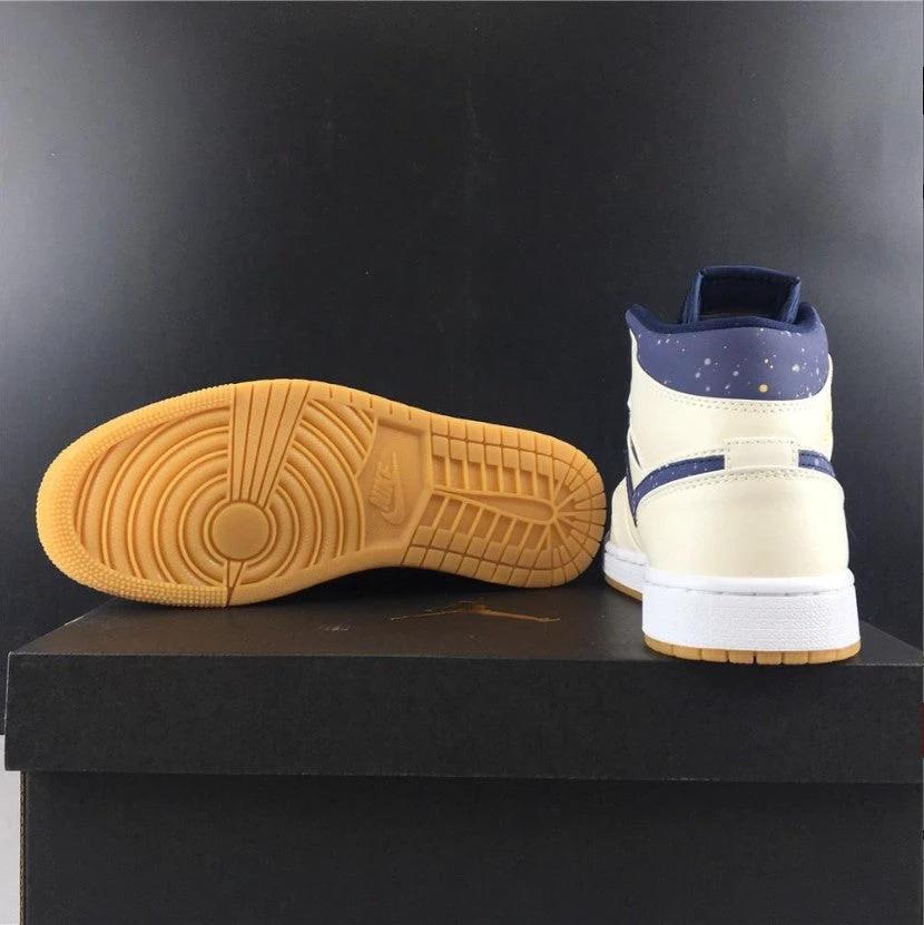 Air Jordan 1 Retro Mid Jeter Shoes Sneakers by Air Jordan