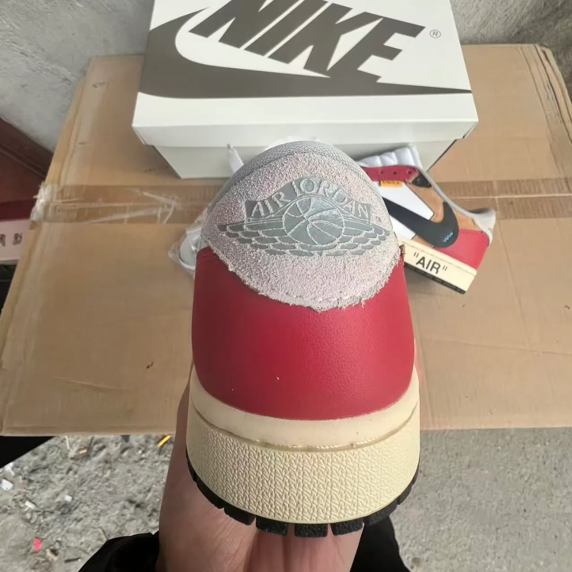 OW x Air Jordan 1 Low OG Goat Lows Shoes Sneakers by Air Jordan