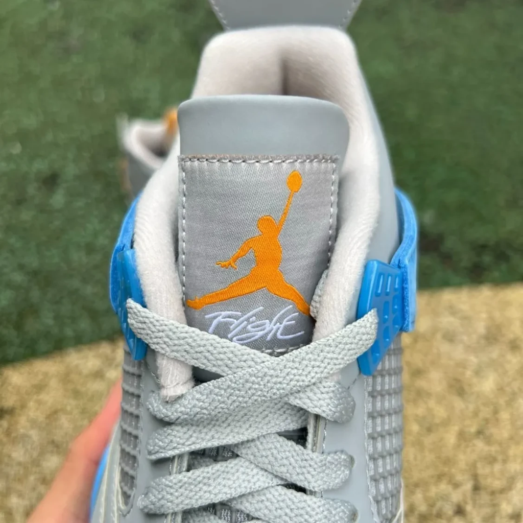 Air Jordan 4 LS Mist Blue Shoes Sneakers by Air Jordan