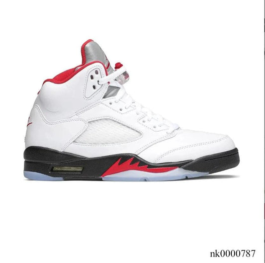 Air Jordan 5 Fire Red Silver Tongue (2020) Shoes Sneakers by Air Jordan