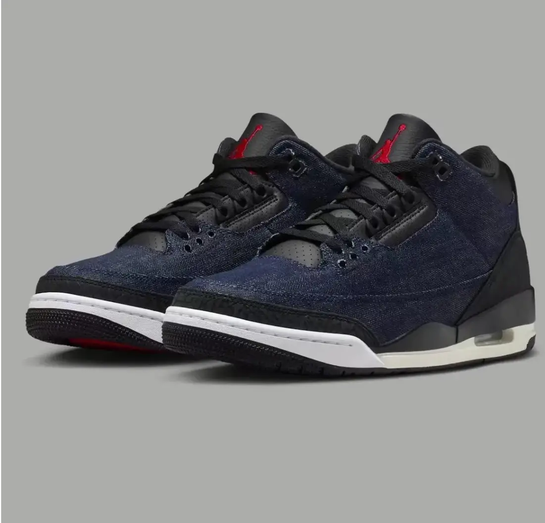 Levi’s x Air Jordan 3 Indigo Shoes Sneakers by Air Jordan