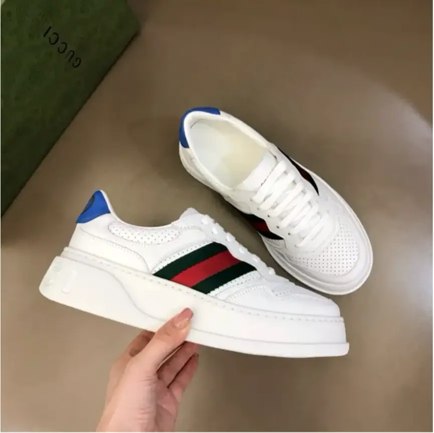 GG Web Leather Shoes Sneakers by Air Jordan