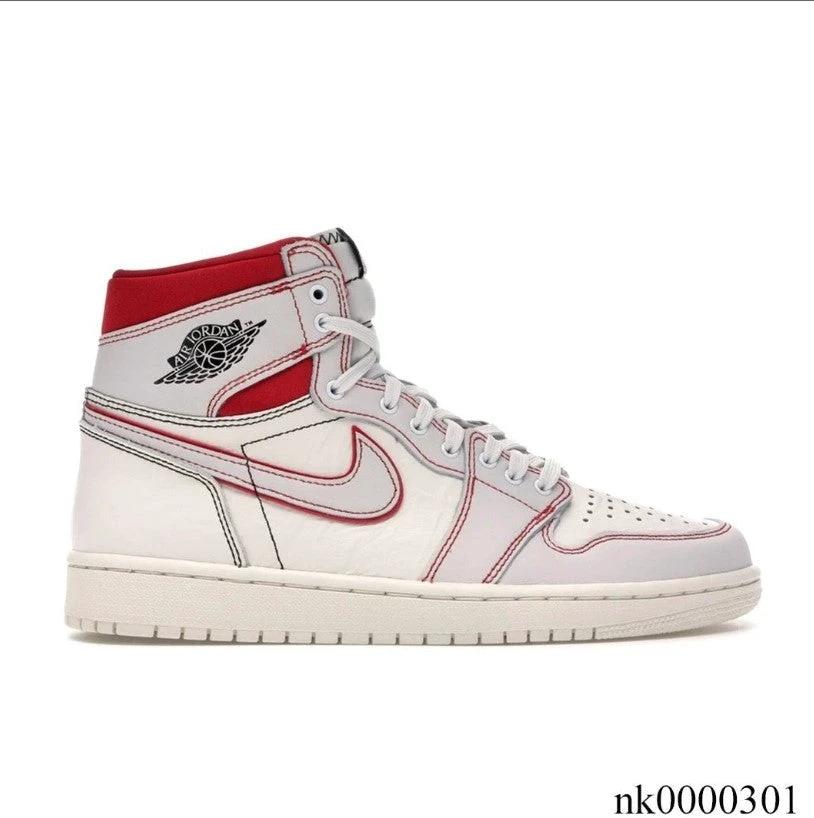 Air Jordan 1 Retro High Phantom Gym Red Shoes Sneakers by Air Jordan