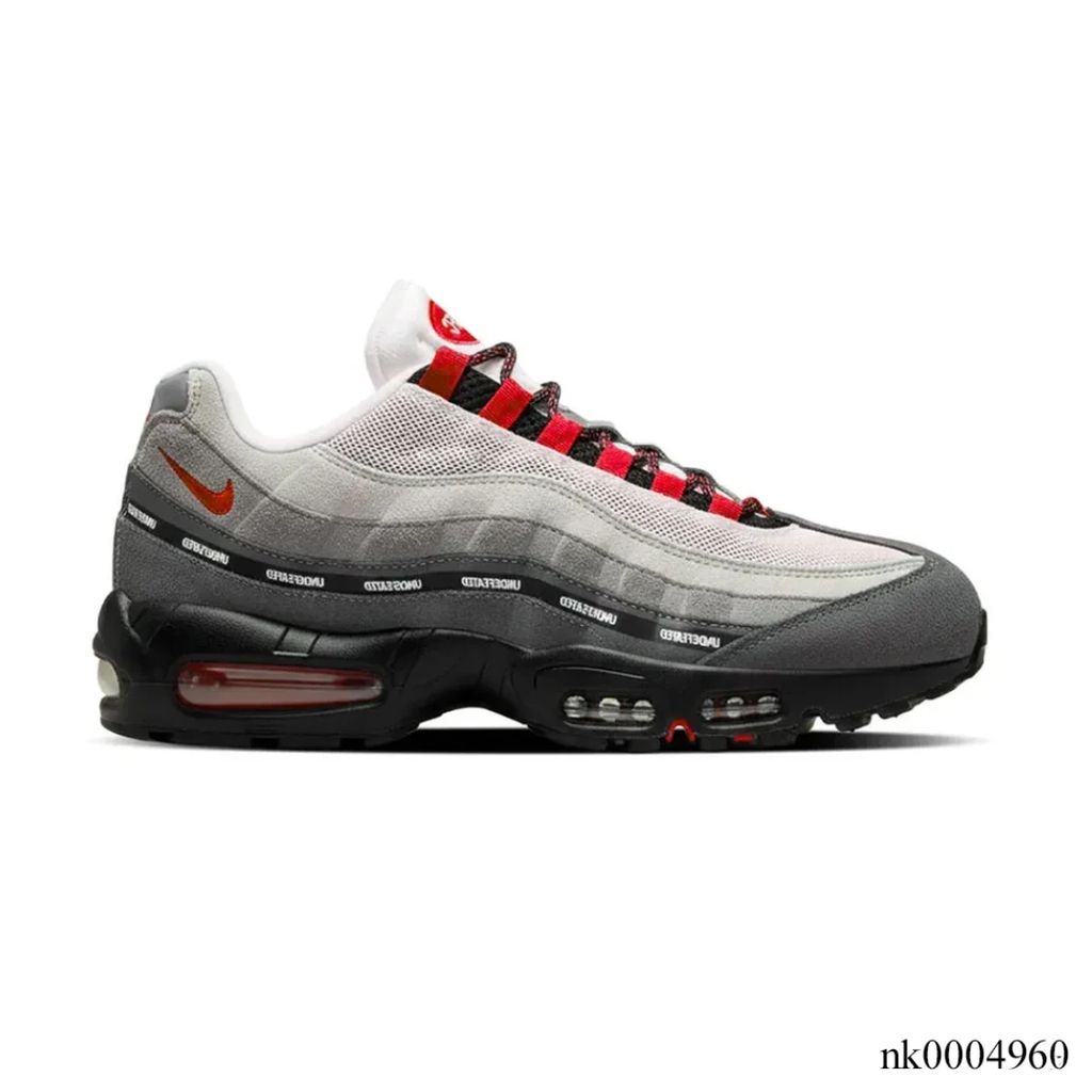 Air Max 95 SP x Undefeated Geo Tokyo Bright Crimson Shoes Sneakers by Air Jordan