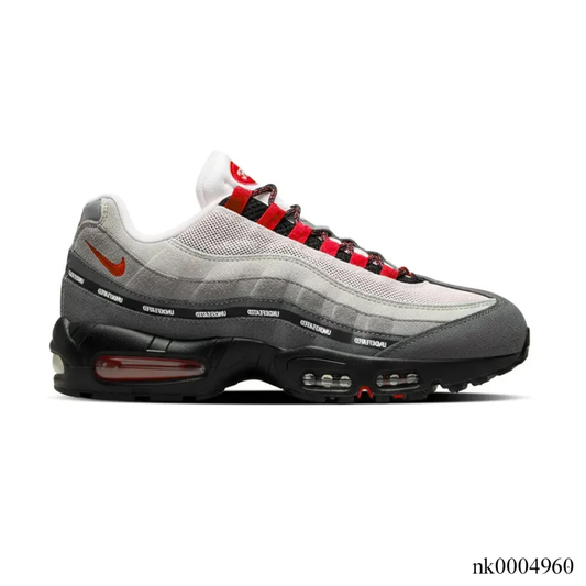 Air Max 95 SP x Undefeated Geo Tokyo Bright Crimson Shoes Sneakers by Air Jordan