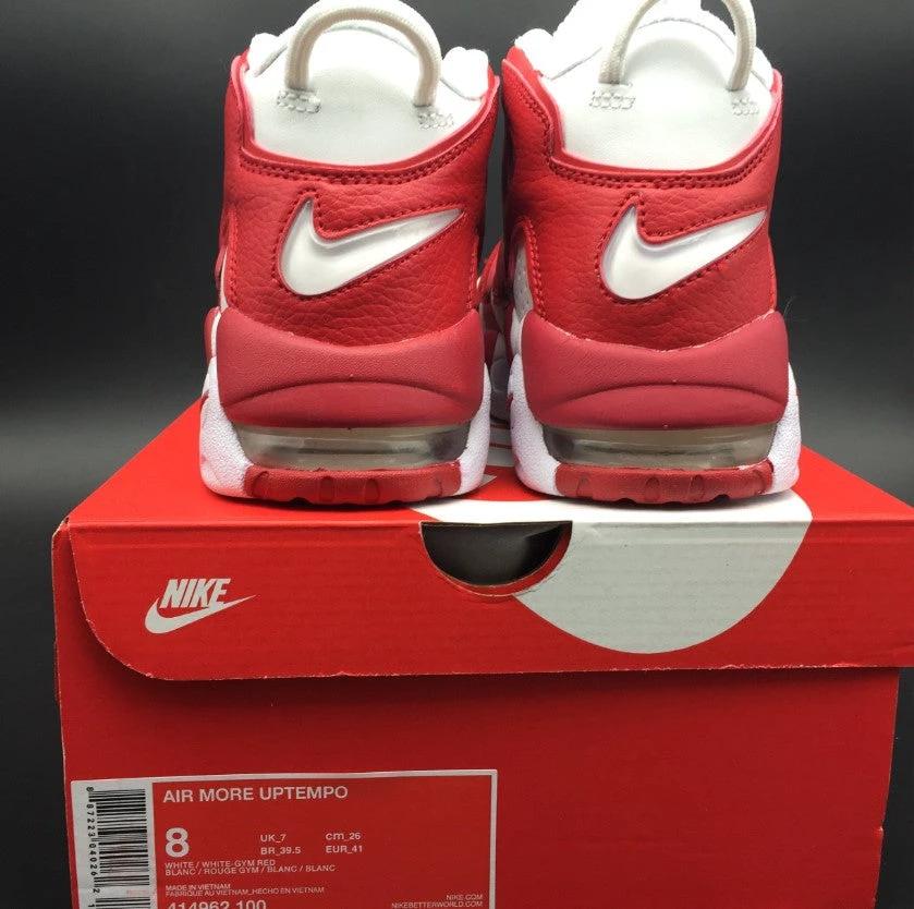 Air More Uptempo Varsity Red Shoes Sneakers by Air Jordan