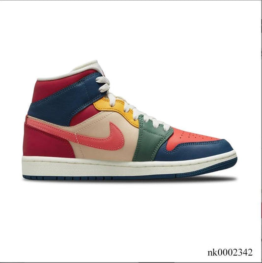 Air Jordan 1 Mid SE Multi Color Shoes Sneakers by Air Jordan