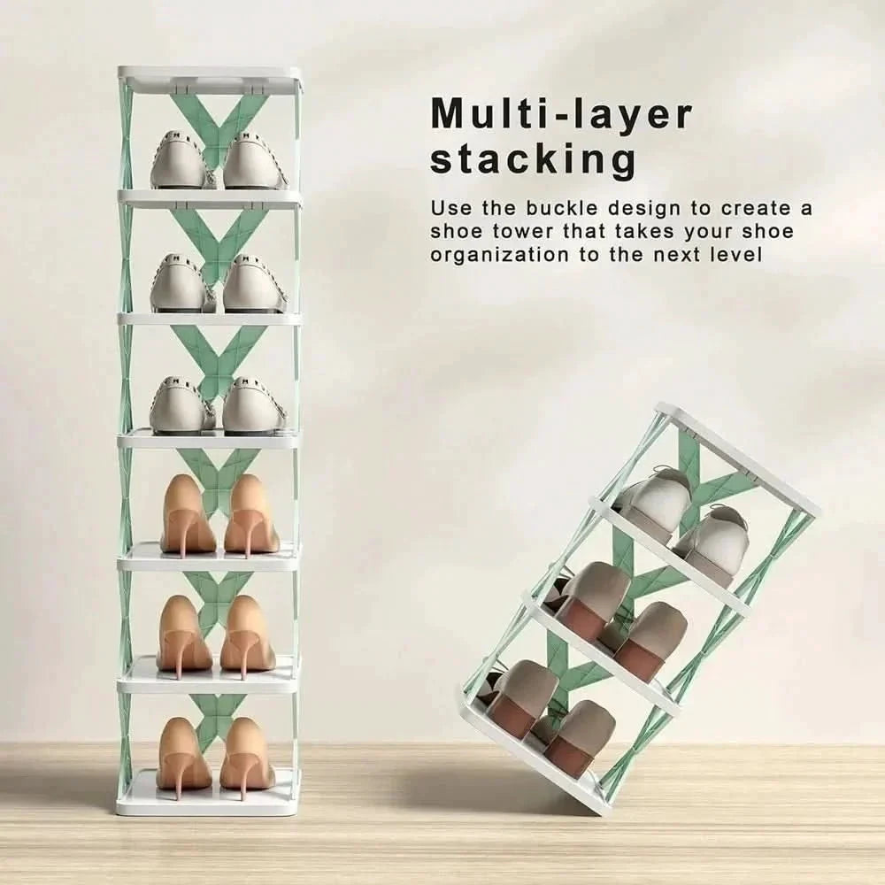Saving Shoe Organiser - Multi-layered storage cabinet for bedroom & hallway by BowLift
