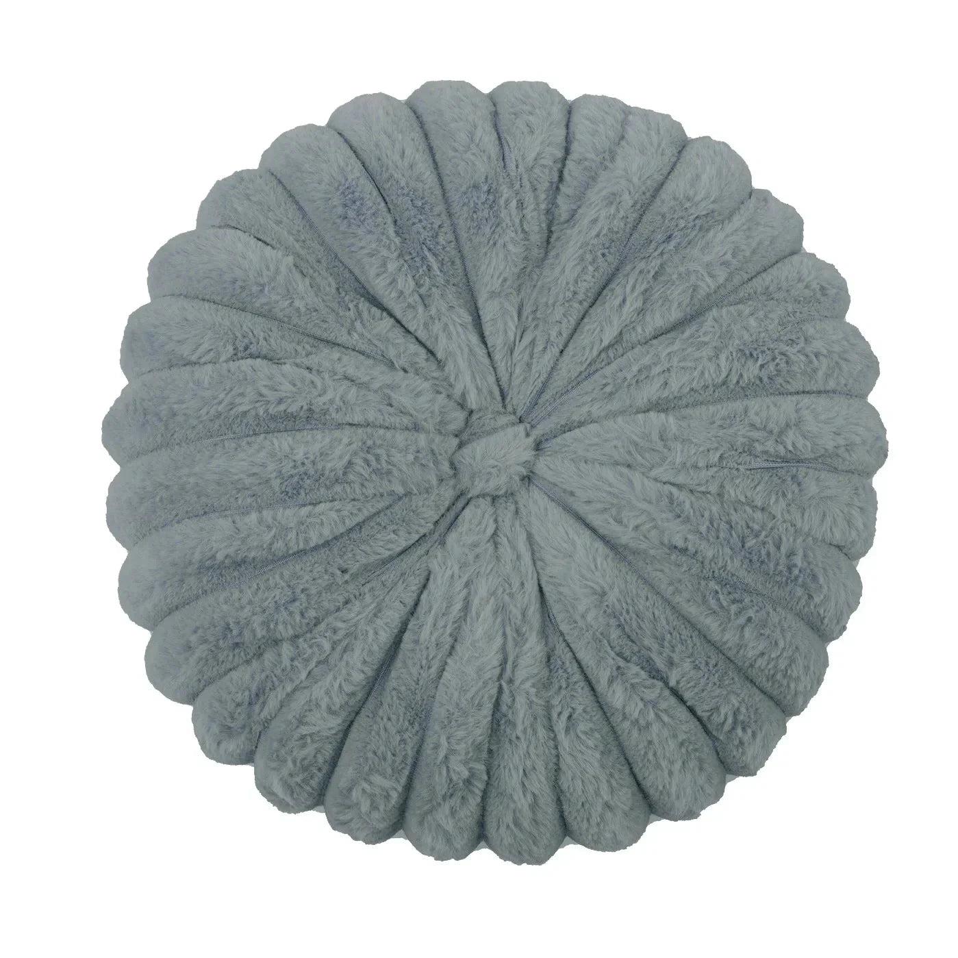 Fluffy Pastel Pumpkin Cushion by Bowlift