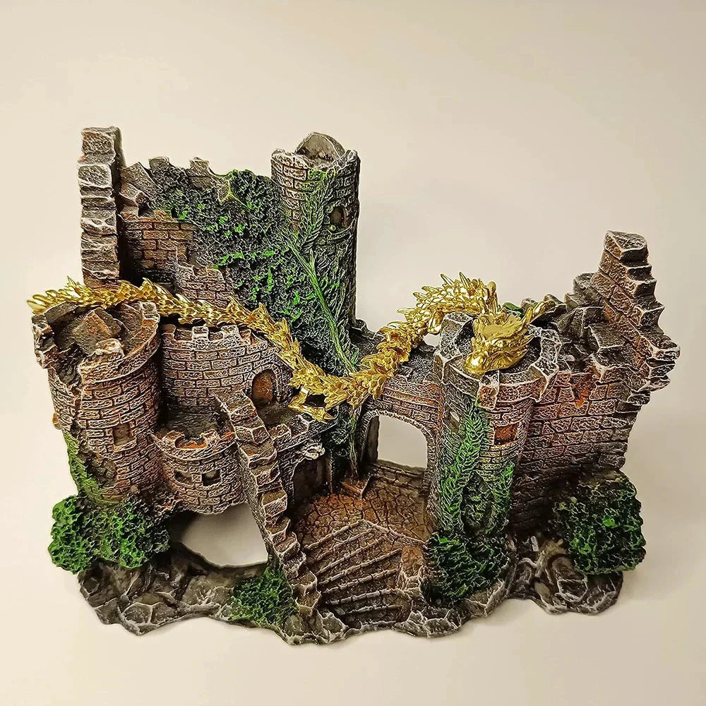 Mystic Scales 3D Brass Dragon Home Decor by BowLift