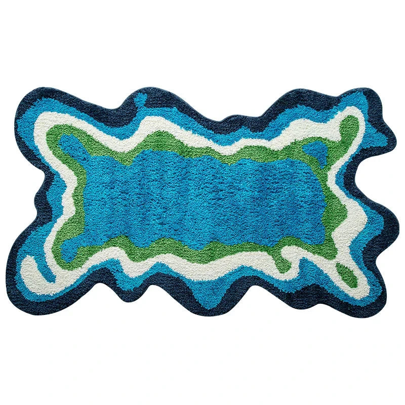 GrooveNest Woven Retro Rug Bowlift by Bowlift
