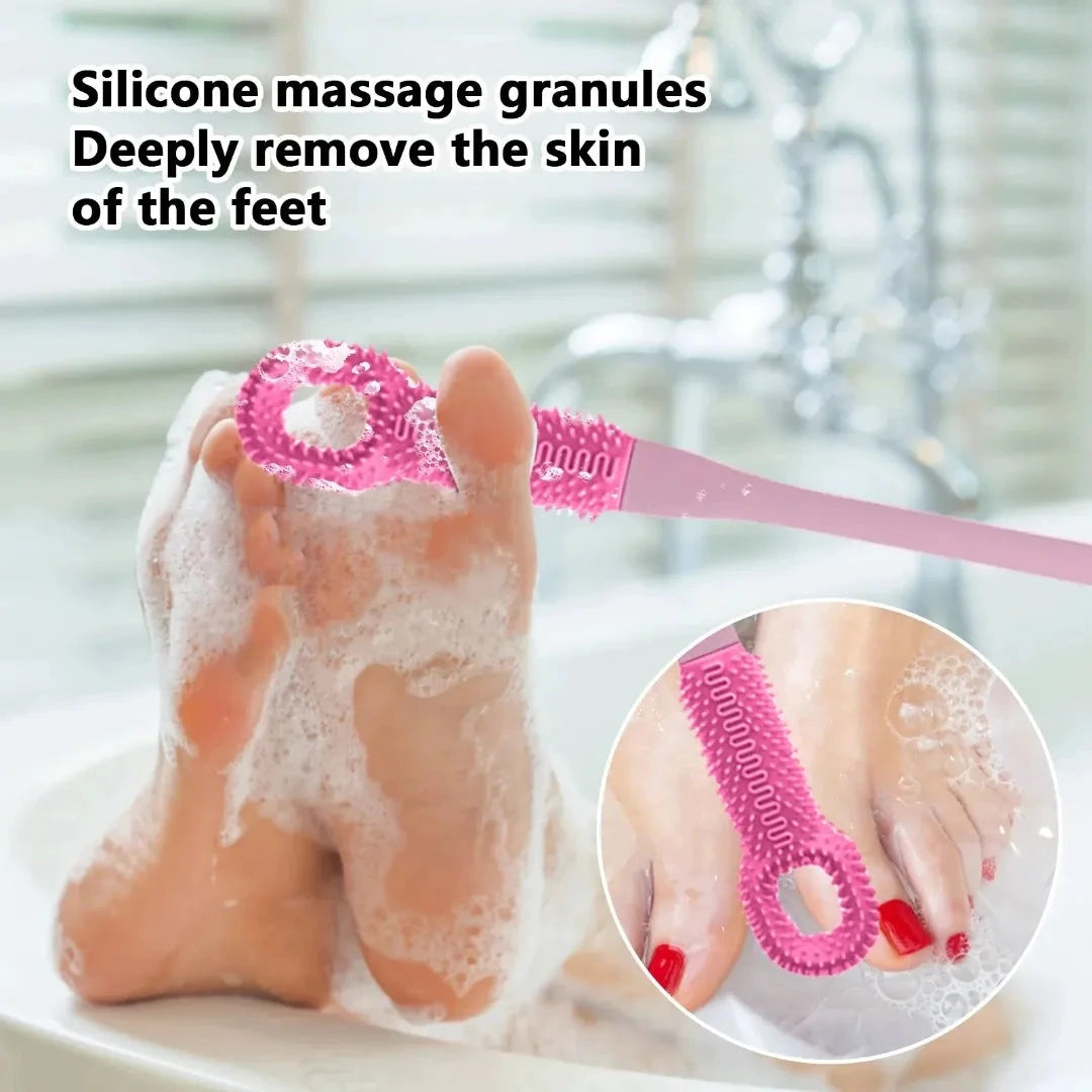 Soft Silicone Foot Spa Long Cleaning Brush by BowLift