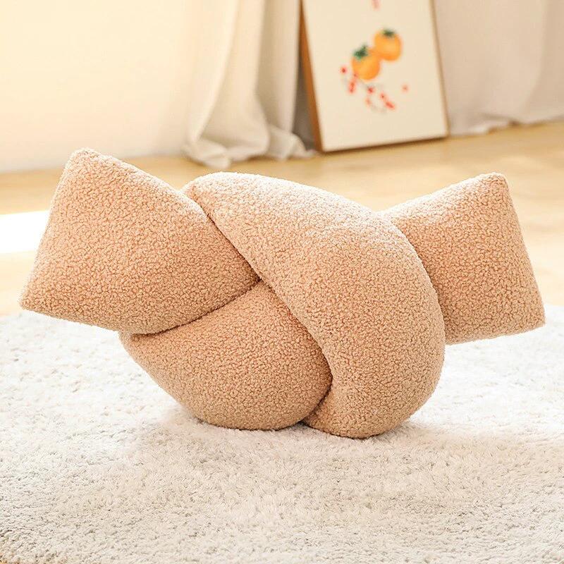 Plush Cushions - Doughnut, Globe, Arch and Knot by Bowlift