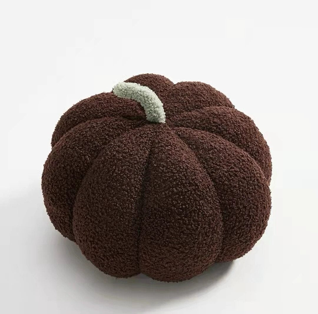 Fluffy Pumpkin Cushion by Bowlift