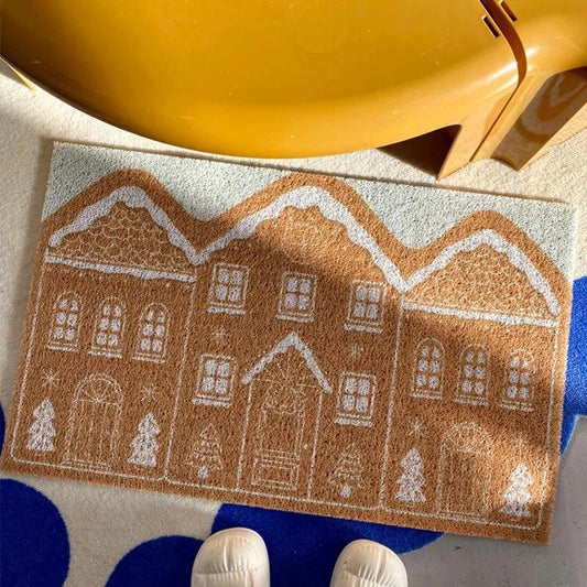Cookie House Door Mat by Bowlift