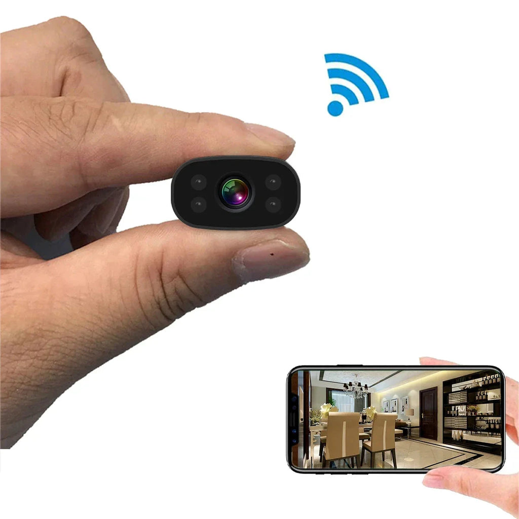 WiFi Mini Smart Security Camera with Motion Detection Bowlift by Bowlift