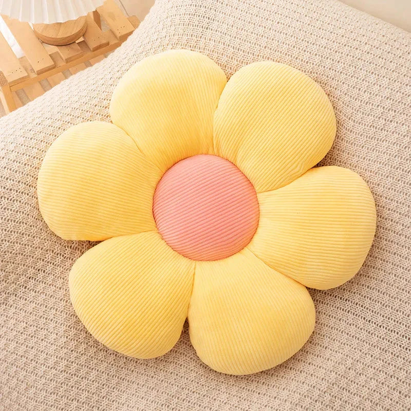 Daisy Plush Cushion by Bowlift