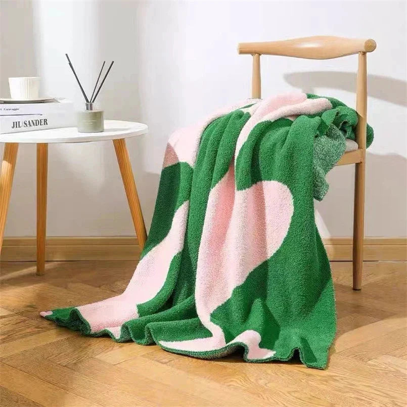 Wavy Stripe Blanket by Bowlift