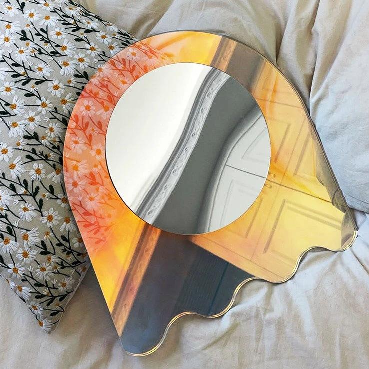 Acrylic Flower Mirror by Bowlift