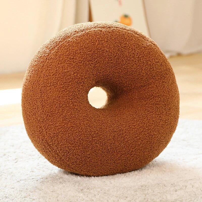Plush Cushions - Doughnut, Globe, Arch and Knot by Bowlift