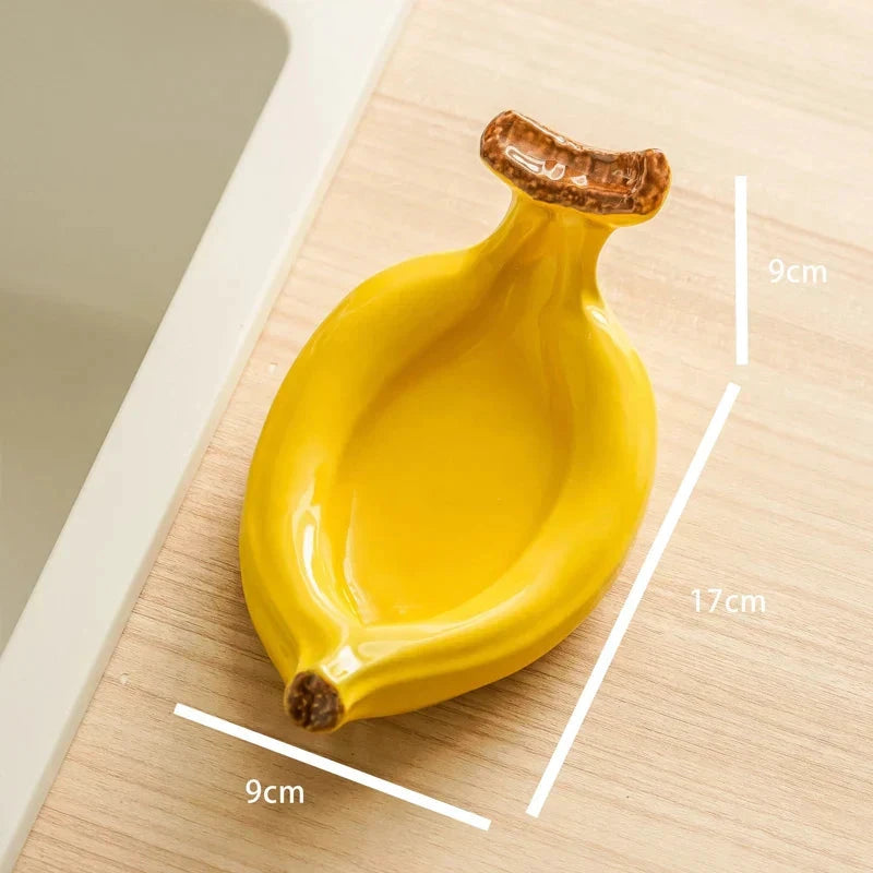 Creative Ceramic Banana Soap Box by Bowlift