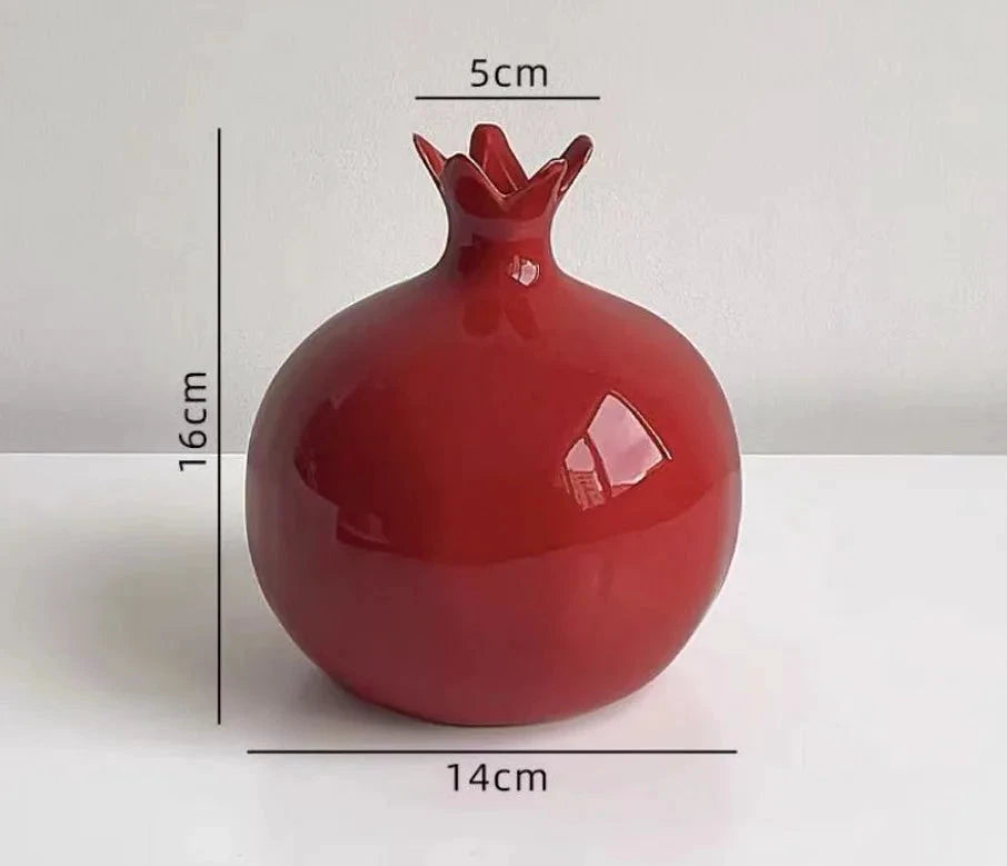 Ceramic Pomegranate Vase by Bowlift