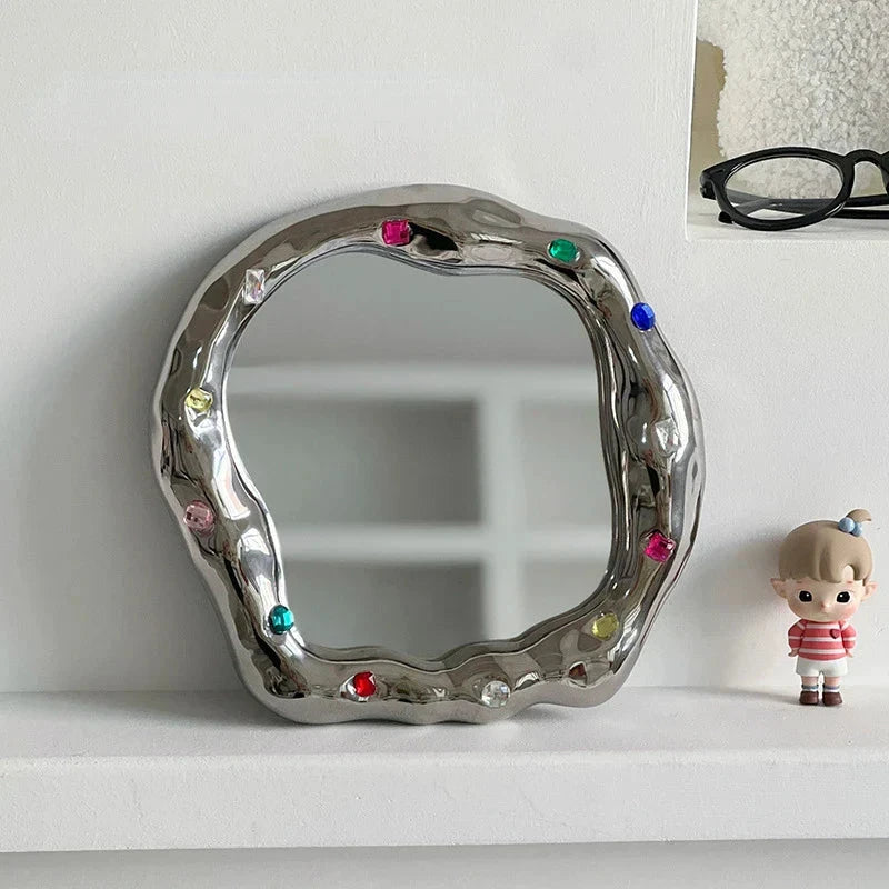 Rainbow Stone Mirror by Bowlift