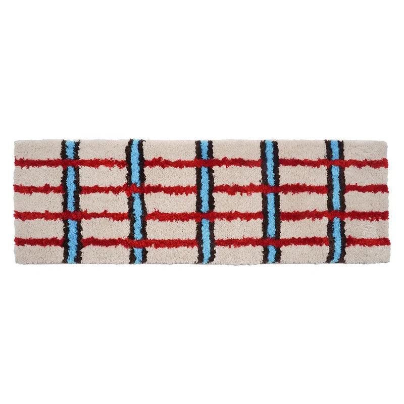 illustrative Grid Rug by Bowlift