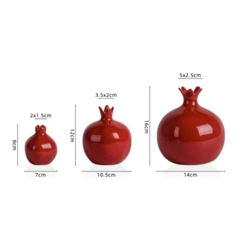Ceramic Pomegranate Vase by Bowlift