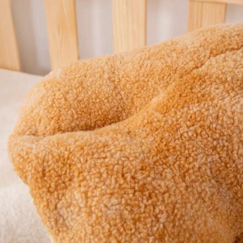 Fluffy Mushroom Cushion by Bowlift