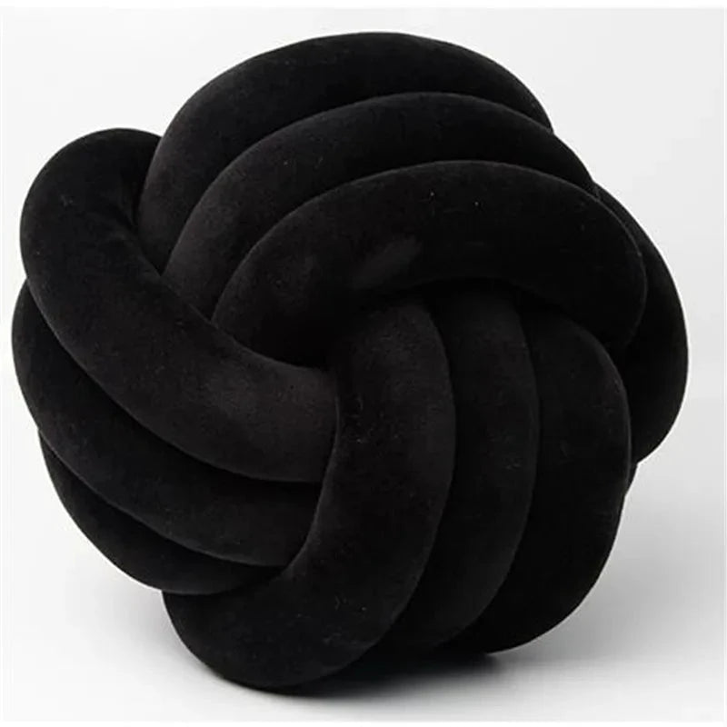 Plush Knot Cushion (Velvet) by Bowlift