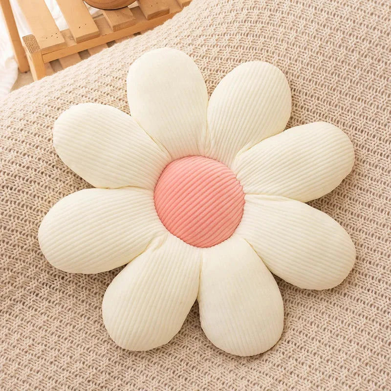 Daisy Plush Cushion by Bowlift